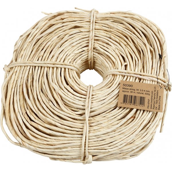 Maisschnur - natur - 500 g