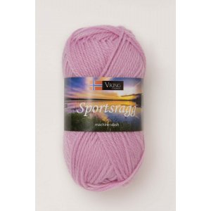 Wikingergarn Sportlappen 50g - Hellrosa (563) SR Wikingergarn Sportlappen 50g - Hellrosa (563) SR