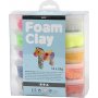 Foam Clay - gemischte Farben 10 x 35 g