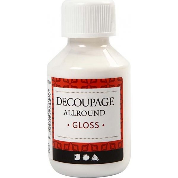 Decoupage-Lack - Allround - glnzend - 100 ml