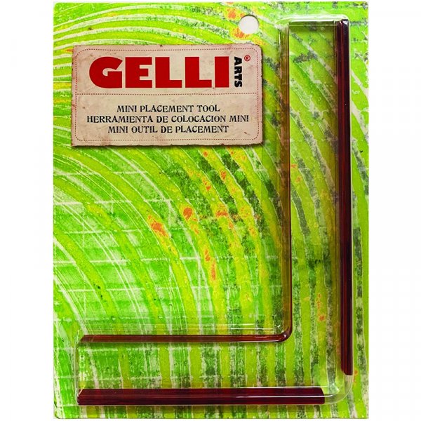 Druckplatte - Gelli Arts - Perfektes Platzierungswerkzeug Mini