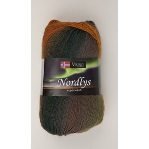 Wikingergarn Nordlys 100g - Rost/Braun/Grau (934) Wikingergarn Nordlys 100g - Rost/Braun/Grau (934)