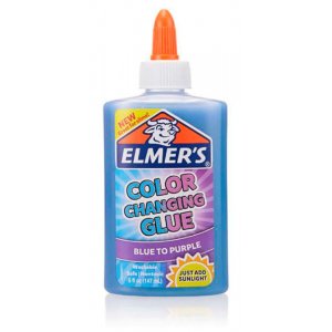 Kleber Elmers - Farbwechselnder Kleber - 147 ml - Blau-Lila Kleber Elmers - Farbwechselnder Kleber - 147 ml - Blau-Lila