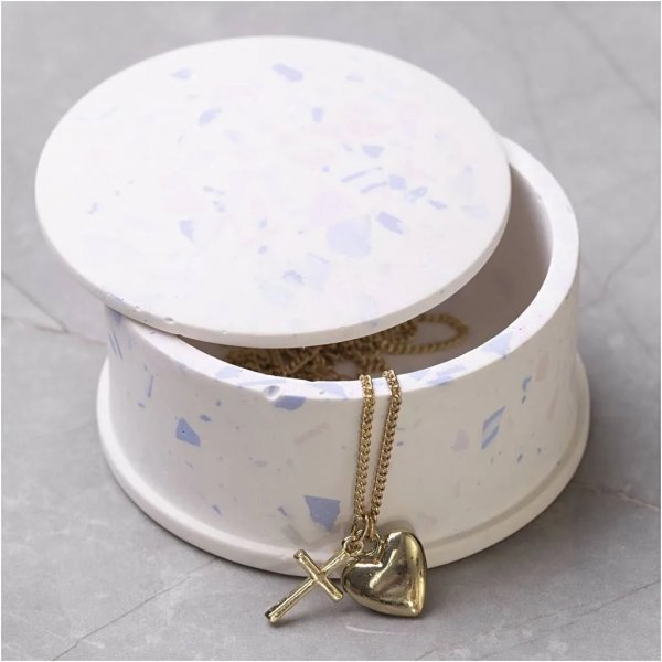 Silikonform, matt transparent, Glas mit Deckel