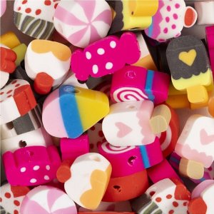 Figurenperlen - Candy - 60 Stk Figurenperlen - Candy - 60 Stk