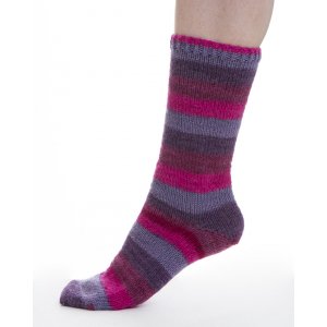 Wikingergarn Aurora 150g - Rot/Grau (670) Wikingergarn Aurora 150g - Rot/Grau (670)