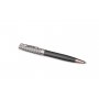 Kugelschreiber Parker Sonnet - Metal & Grey PGT - Mittelblau