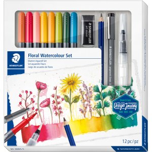 Gemischtes Set Aquarellfarben - 100 % PEFC