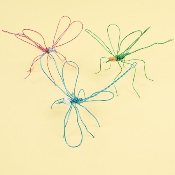 Aluminiumdraht, 10 Farben,  1 mm, 3 mx 10