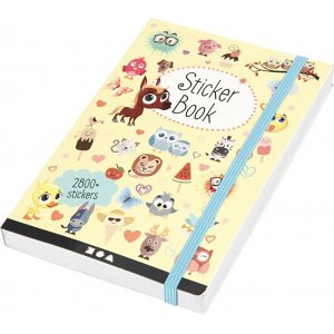 Buch mit Aufklebern Buch mit Aufklebern