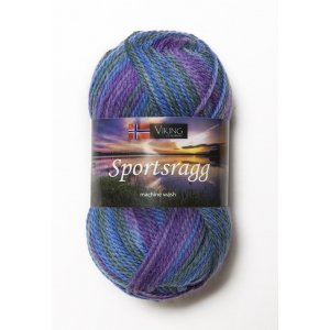 Wikingergarn Sportlappen 50g - Multi (571) SR Wikingergarn Sportlappen 50g - Multi (571) SR