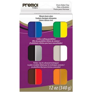 Ton Premo Classic 28g - 12 Farben Ton Premo Classic 28g - 12 Farben