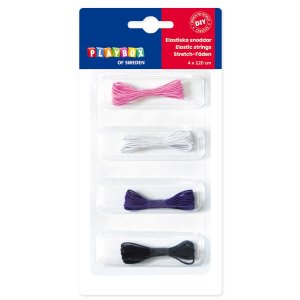 Elastische Schnüre 4 Stück 1 mm Elastische Schnüre 4 Stück 1 mm