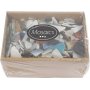 Glasmosaik - gemischte Farben - Inhalt kann variieren - 8-20 mm - 2 kg
