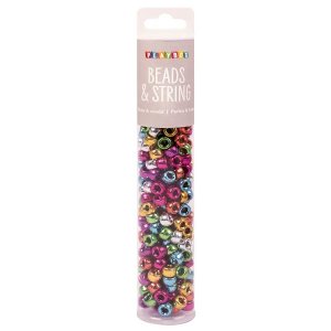 Pony Beads Metallic - 250 Stück Pony Beads Metallic - 250 Stück
