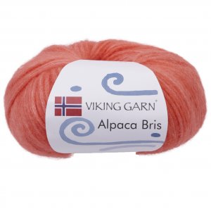 Wikingergarn Alpaka Bris 50g - Orange (351) Wikingergarn Alpaka Bris 50g - Orange (351)