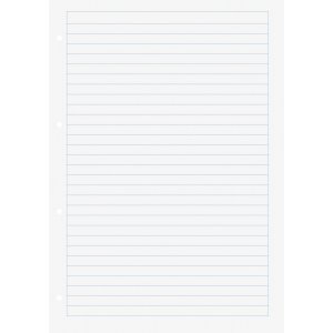 Nachfüllung für Ringbuch - A4 Nachfüllung für Ringbuch - A4