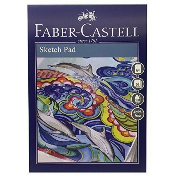 Skizzenblock Faber-Castell 100gr geklebt - A5