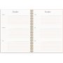 Kalender 24/25 - Lebensplaner rosa horizontal
