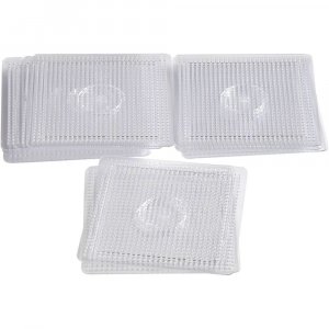 Perlenfliesen - Klar - Quadratisch - 14,5x14,5 cm - 10 Stk Perlenfliesen - Klar - Quadratisch - 14,5x14,5 cm - 10 Stk