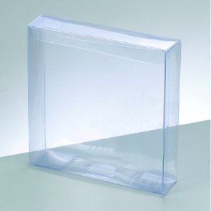 Kunststoffbox 15 x 15 x 3,5 cm - transparent Kunststoffbox 15 x 15 x 3,5 cm - transparent
