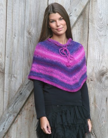Strickanleitung - Poncho für Damen und Kinder Strickanleitung - Poncho für Damen und Kinder
