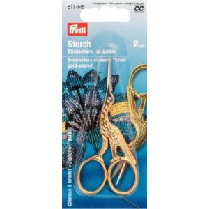 Stickschere Storch Stickschere Storch