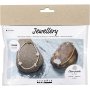 Mini DIY Kit Schmuck, Armband aus Bergkristall