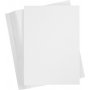 Farbiger Karton - wei - A4 - 250 g - 100 Blatt