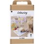 DIY-Kit zum Ausmalen - Standardfarben - Zeichenbrett