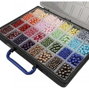 Luxuriöse Wachsperlen mit Aufbewahrungsbeutel - gemischte Farben - 32 x 20 g Luxuriöse Wachsperlen mit Aufbewahrungsbeutel - gemischte Farben - 32 x 20 g