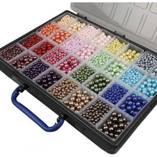 Luxurise Wachsperlen mit Aufbewahrungsbeutel - gemischte Farben - 32 x 20 g