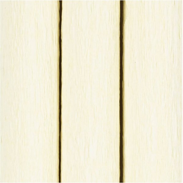 Krepppapier - gebrochenes Wei - 3 Blatt