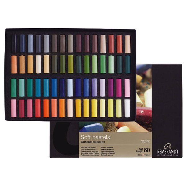 Rembrandt Soft Pastel Halbkreiden De luxe - 60 Stück Rembrandt Soft Pastel Halbkreiden De luxe - 60 Stück