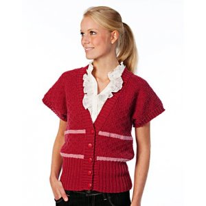 Strickmuster - Kurzarmweste Strickmuster - Kurzarmweste