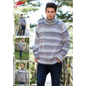 Strickanleitung - Unisex-Pullover mit Polokragen Strickanleitung - Unisex-Pullover mit Polokragen