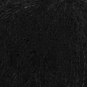 DROPS Brushed Alpaca Silk Garn - 25 g - Schwarz (16) DROPS Brushed Alpaca Silk Garn - 25 g - Schwarz (16)
