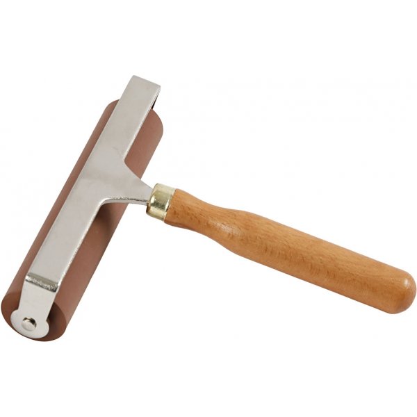 Gummiwalze/Linoleumwalze - 14,7 cm