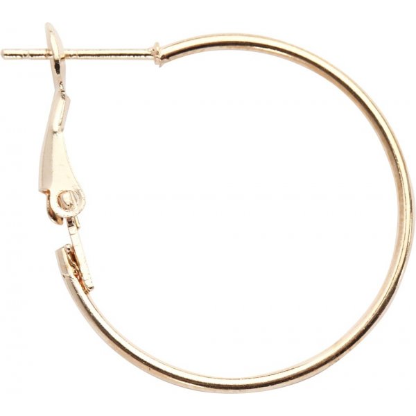 Ohrringe - vergoldet - 8 Stk