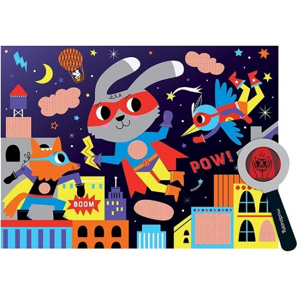 Puzzle Geheimes Bild - Superheld