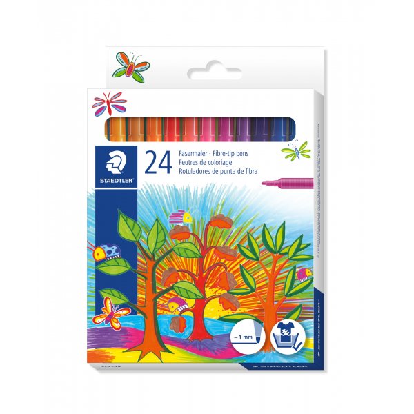 Staedtler Fasermaler - 24 Stifte