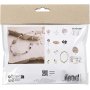 Mini DIY Kit Schmuck, rosa Harmonie, schwere Halskette