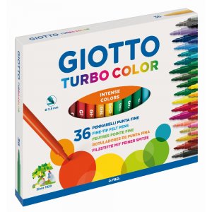Giotto Turbo Filzstifte - 36er-Pack Giotto Turbo Filzstifte - 36er-Pack