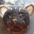 Kundenbild Filzwolle - schwarz 50 g reine Lammwolle