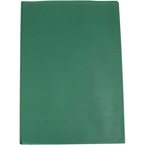 Seidenpapier - grn - 50 x 70 cm - 14 g - 25 Blatt