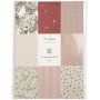 Vivi Gade Designpapier in Blcken - Beige/Rosa - 24 Blatt