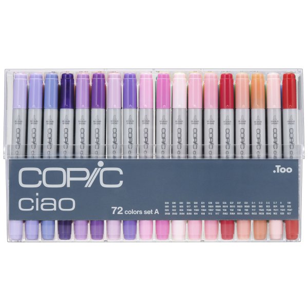 Copic Ciao Set - 72 Stifte - Set A Copic Ciao Set - 72 Stifte - Set A