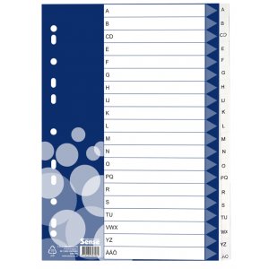 Kunststoff reg A4 A-Z Kunststoff reg A4 A-Z