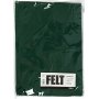 Hobbyfilz - dunkelgrn - A4 - 10 Blatt