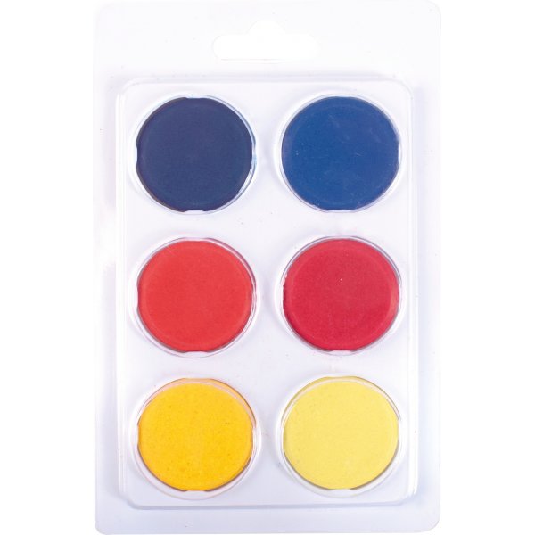 Farbpucks Mini - warme und kalte Farben